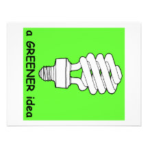 A Greener Idea Personalized Invitation
