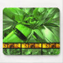 A Grid of Green Mousepad
