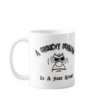 A Grouchy German Is A Sour Kraut Coffee Mugs