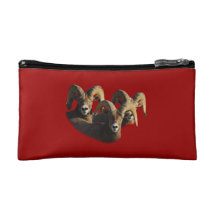 A Group of Rams Cosmetic Bags