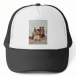 A group of  Ute Children 1899 hats