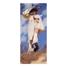 A Gust of Wind by John Singer Sargent Personalized Invites