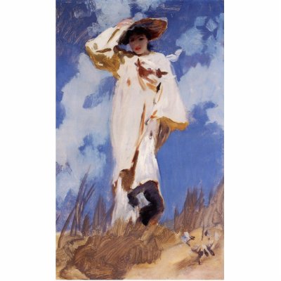 A Gust of Wind by John Singer Sargent Photo Cutout by Ladiebug