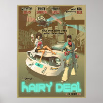 A Hairy Deal Print