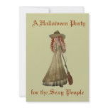 "A Halloween Party/Sexy People" (a2) Personalized Announcement