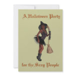 "A Halloween Party/Sexy People" (b1) Custom Invite