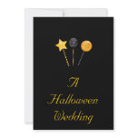 "A Halloween Wedding" - (Halloween Candy) Personalized Invites