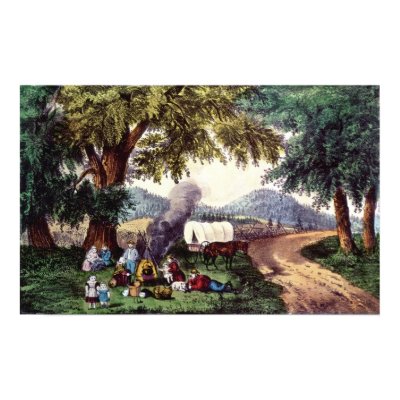 A Halt by the Wayside Poster by bridgemanart