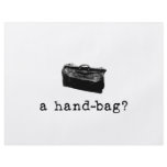 A Handbag? flyers