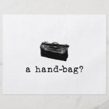 A Handbag? Flyers