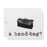 A Handbag? invitations