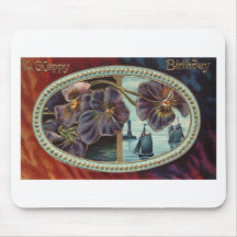 A Happy Birthday Mouse Mats