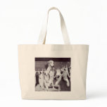 A Happy Greyhound with her Puppies 1955 by Nat Fei bags