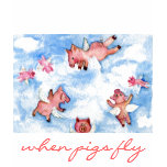a Happy Herd of Flying Pigs t-shirts