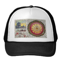 A Happy New Year Clock Hat