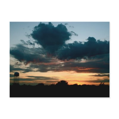 A Heart in the Sky Post Cards by OrrAbigail