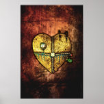 A Heart Less Broken Gothic Art Poster posters