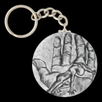 a helping hand keychains