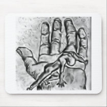 a helping hand mousepads
