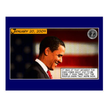 a hero was born postcard