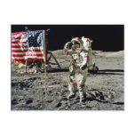 A Hero's Salute From Apollo 17 Post Cards