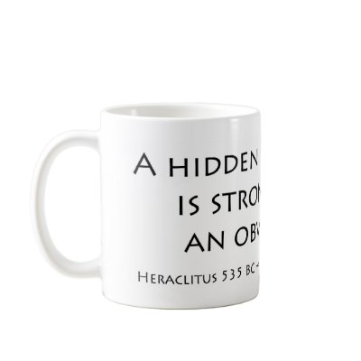 A hidden connection mug by nassosvakalis