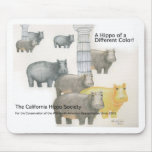 A Hippo of a Differnt Colour! Mousemat