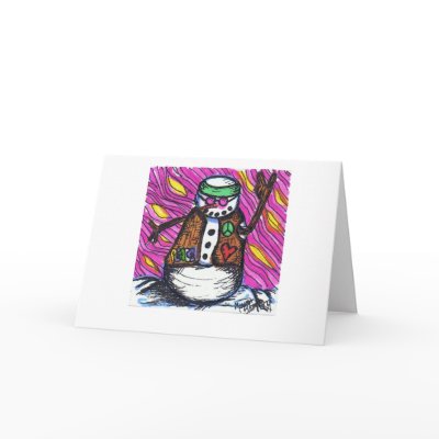 A Hippy Holiday Greeting Cards by marsblomgren