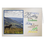 A horse birthday card for godson.