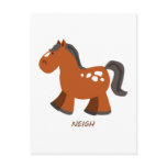 A Horse is a Horse Of Course Postcard