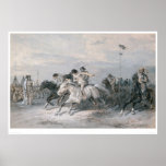 A Horse Race in a Sioux Indian Camp (0603A) posters
