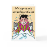 A Humourous Get Well Card Patient
