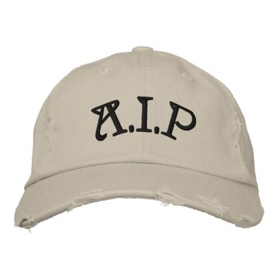 A.I.P established 2010. Embroidered Baseball Cap by eplatchek