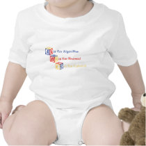 A is for Algorithm Tee Shirts