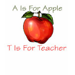 A IS FOR APPLE TEACHERS T-SHIRT