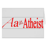 A is for Atheist cards