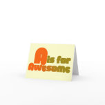 A is for Awesome Greeting Cards