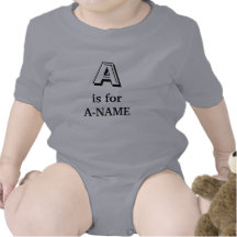 A is for [insert name starting with A] Bodysuits