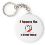 A Japanese Man Is Never Wrong Keychains