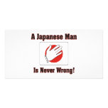 A Japanese Man Is Never Wrong photo cards