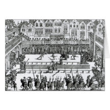 A Jousting Scene Cards