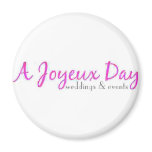 A Joyeux Day Refrigerator Magnets