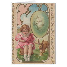 A Joyful Easter Time Greeting Cards