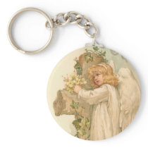A Joyous Easter Angel Keychains