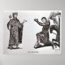 A King and a Knight Print