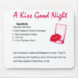 a kiss goodnight 3 mousepads