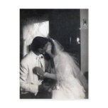 A kiss on the day postcard