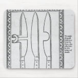 A Knife Trick Mousepad