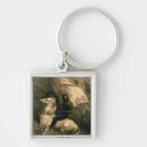 A Knight, c.1885 Keychains