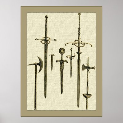 A Knight's Weapons by VintageFactory